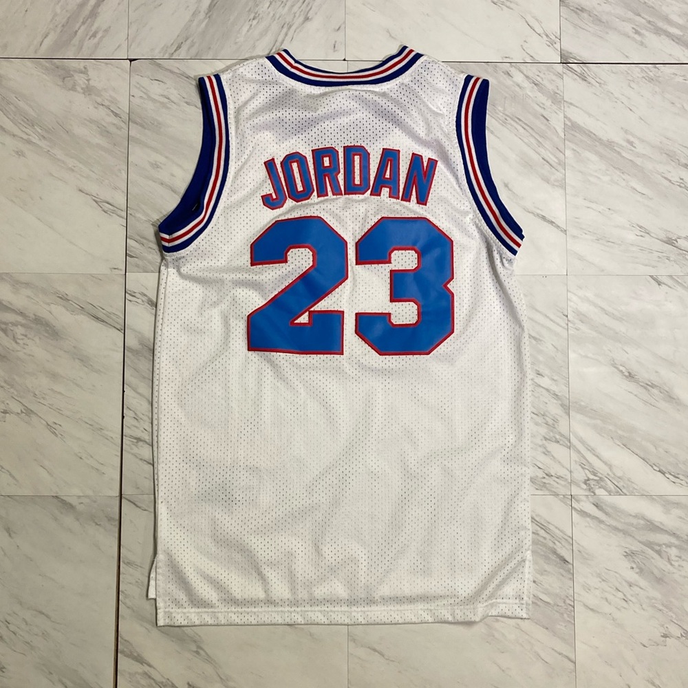 Champion TuneSquad White Jersey Space Jam Men’s or Unisex Small Great Condition - Picture 2 of 4